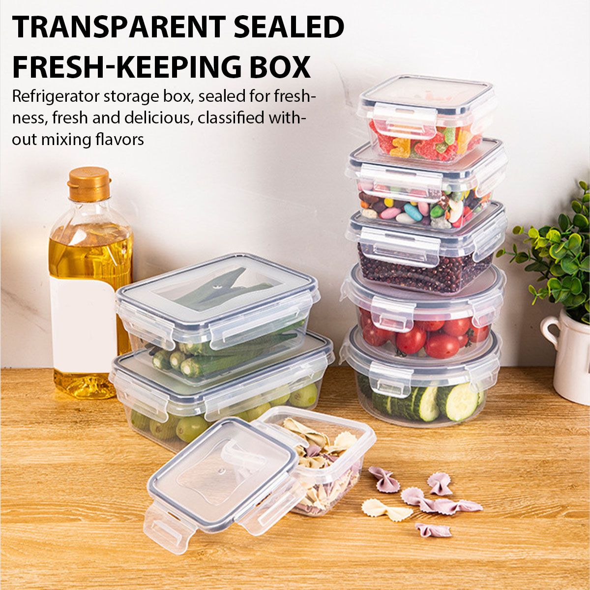 Food Storage Time - 24Pcs/set Food Storage Box Set Kitchen