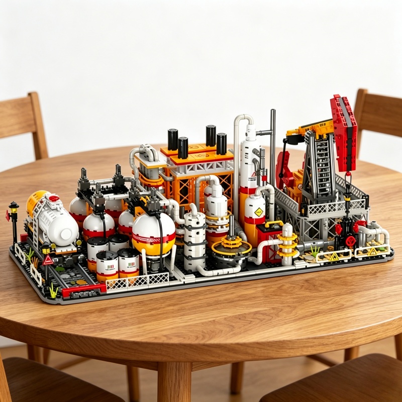 Food Storage Engineering - 3-in-1 Petroleum Engineering Model Oil Pumping