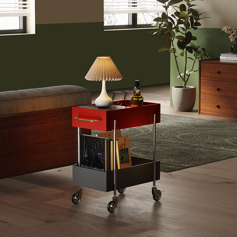 Food Storage Medieval - trolley living room multi-layer dopamine home