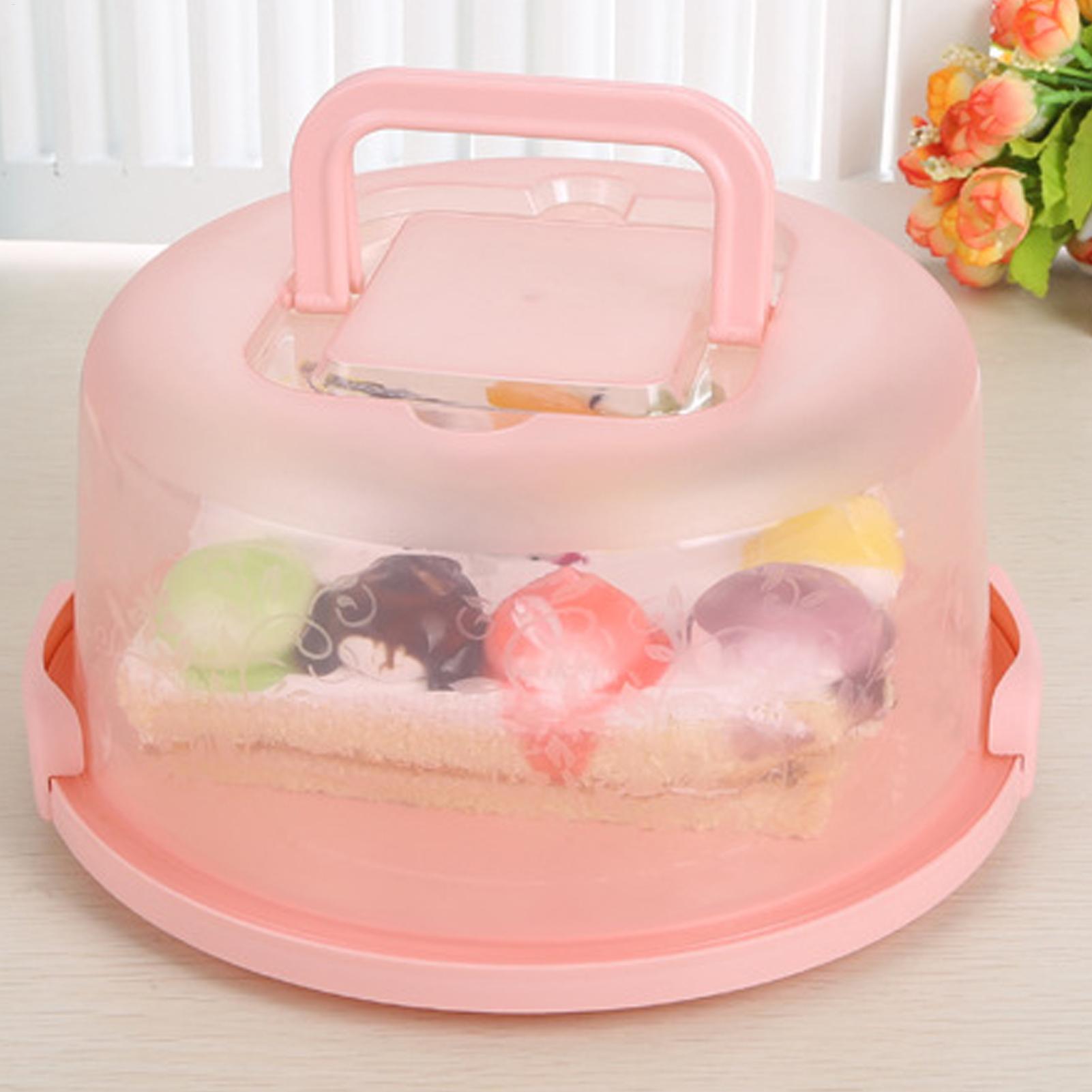 Food Storage Time - Handheld Cake Carrier Reusable Airtight Box