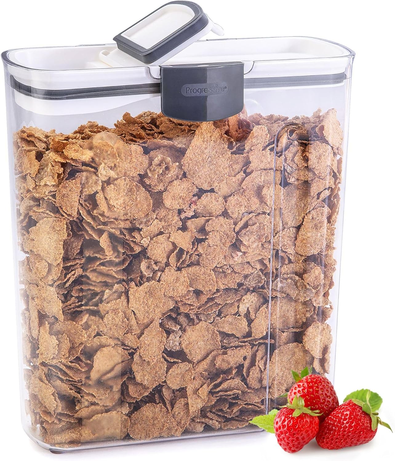 Food Storage Quart Containers - 3-Quart Airtight Cereal Storage Container, BPA-Free