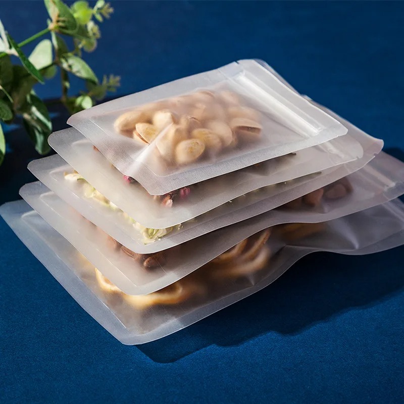Food Storage Ziploc Bags - Frosted Clear Ziplock Bag Food Storage
