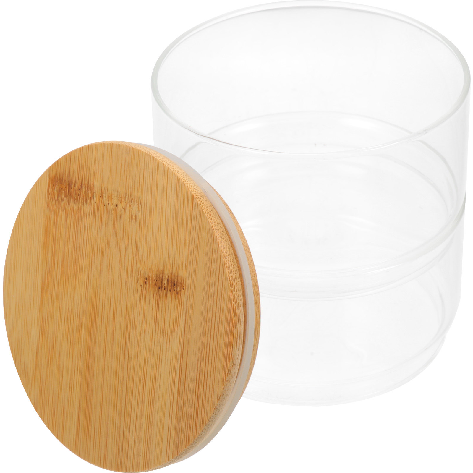 Food Storage Jars Plastic - 1Set Clear Glass Sealing Jars for