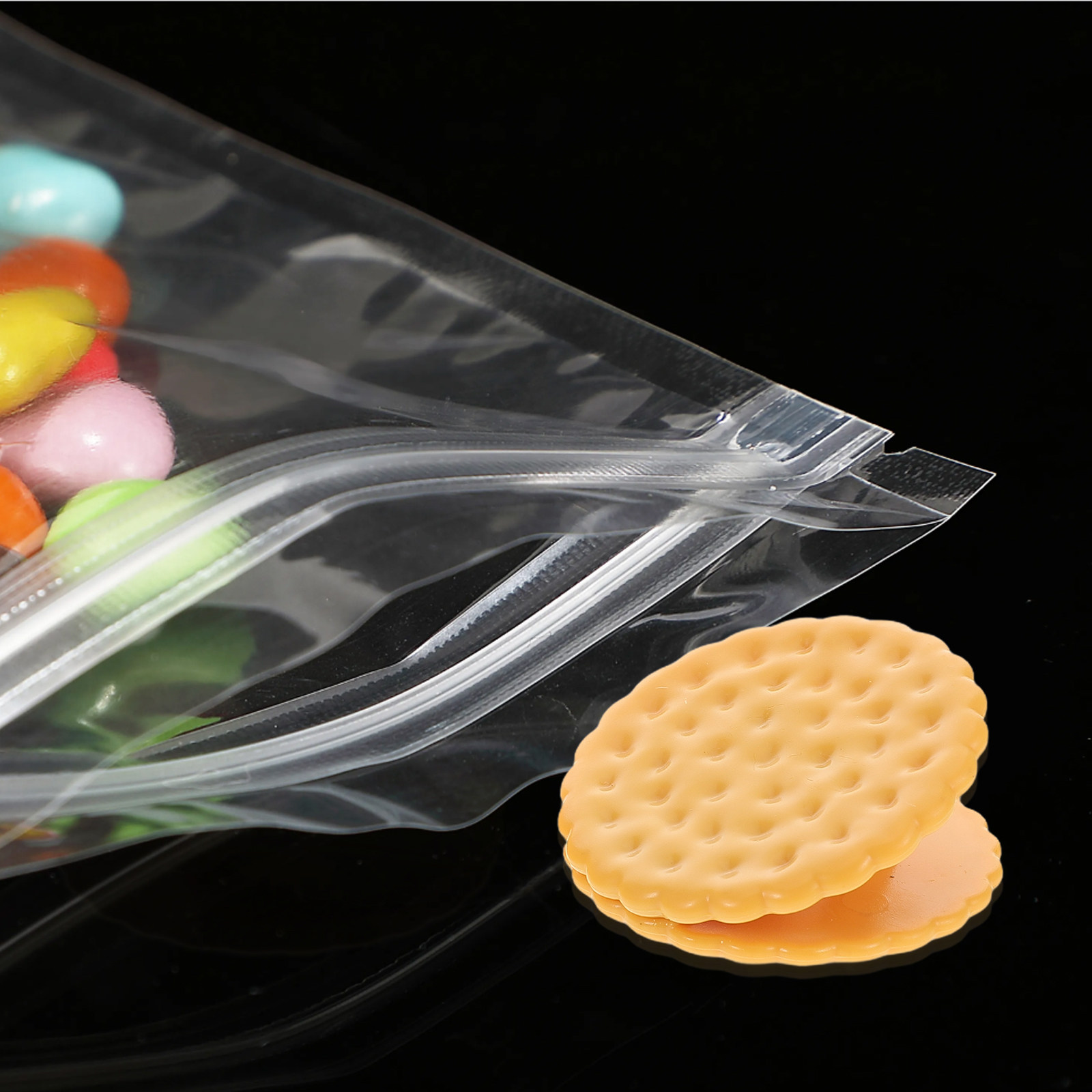 Food Storage Bags Reusable - 6Pcs Cookie Shaped Sealing Clips Creative