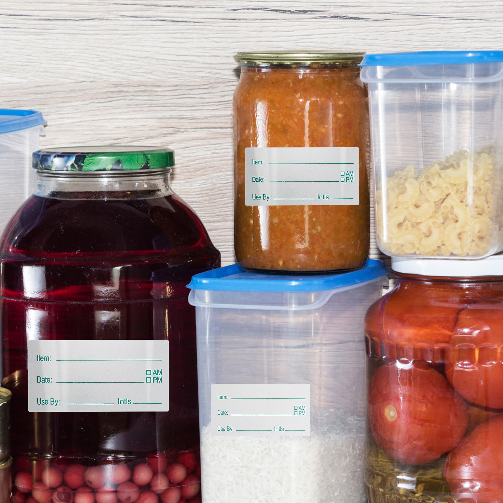 1 Roll Removable Food Storage  - Food Storage Jar Labels recension och pris