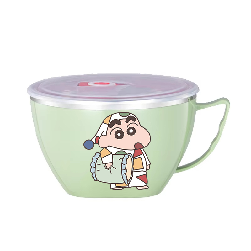 Crayon Shin-chan Noodle Bowl L - Food Storage Stainless Steel Containers recension och pris