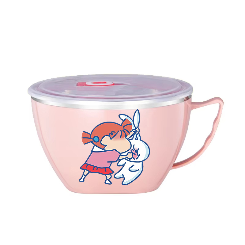 Crayon Shin-chan Noodle Bowl L - Food Storage Stainless Steel Containers recension och pris