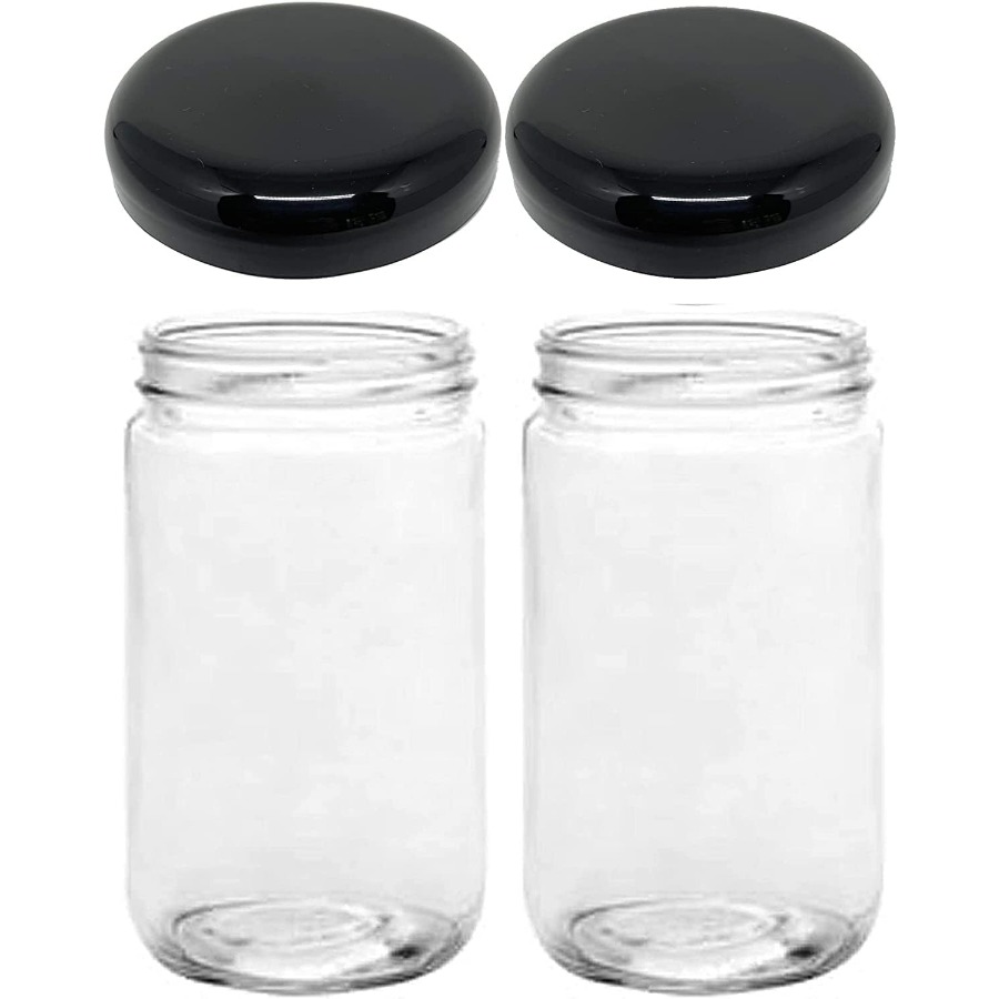 Mason Jars - 32 oz Glass Stora - Food Storage Jars Plastic recension och pris