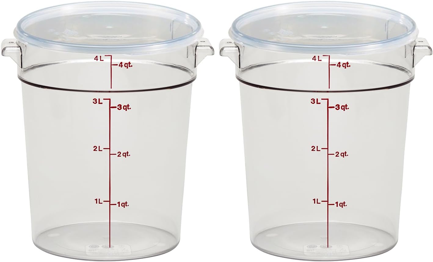 Food Storage Container with Li - Food Storage Quart Containers recension och pris