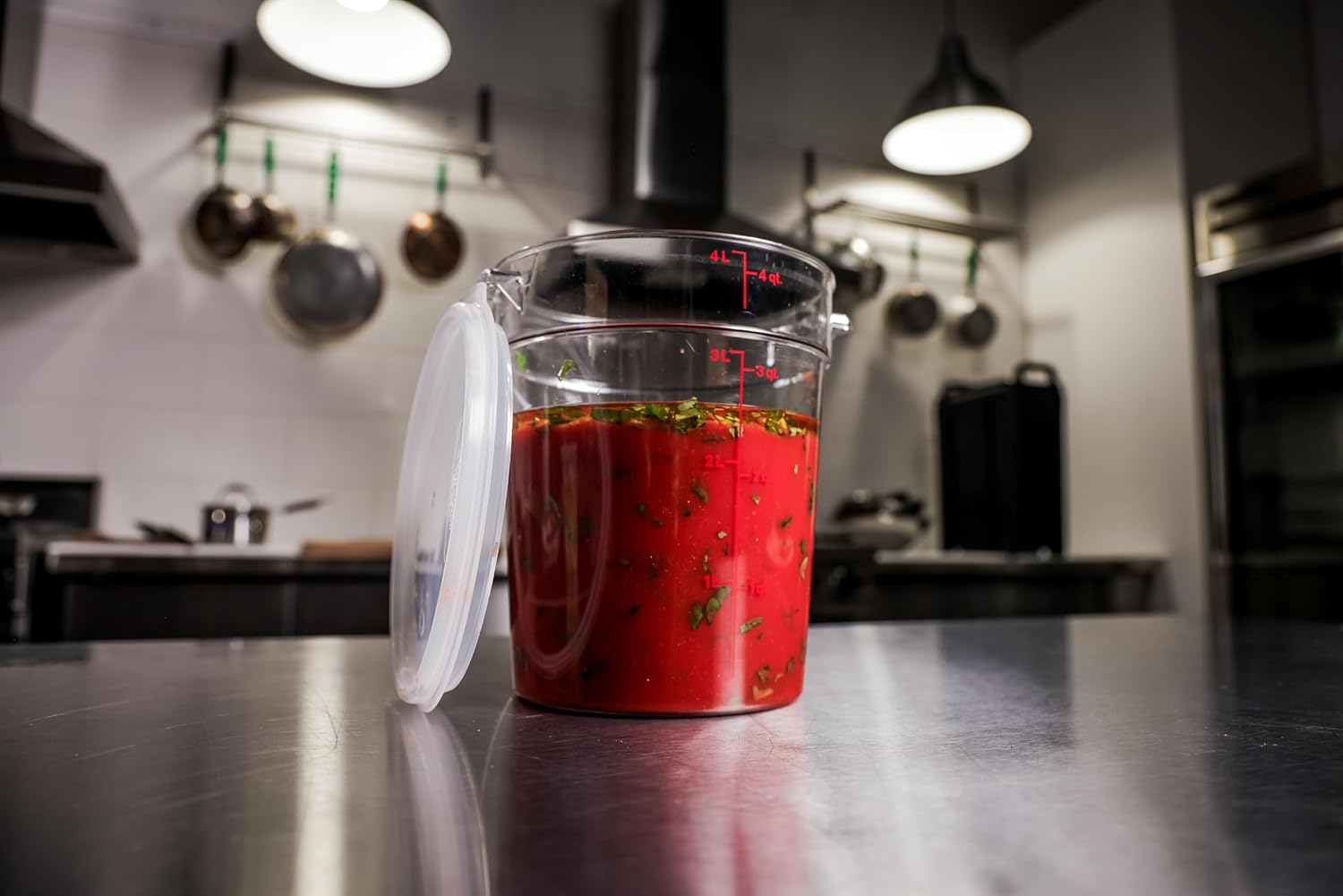Food Storage Container with Li - Food Storage Quart Containers recension och pris