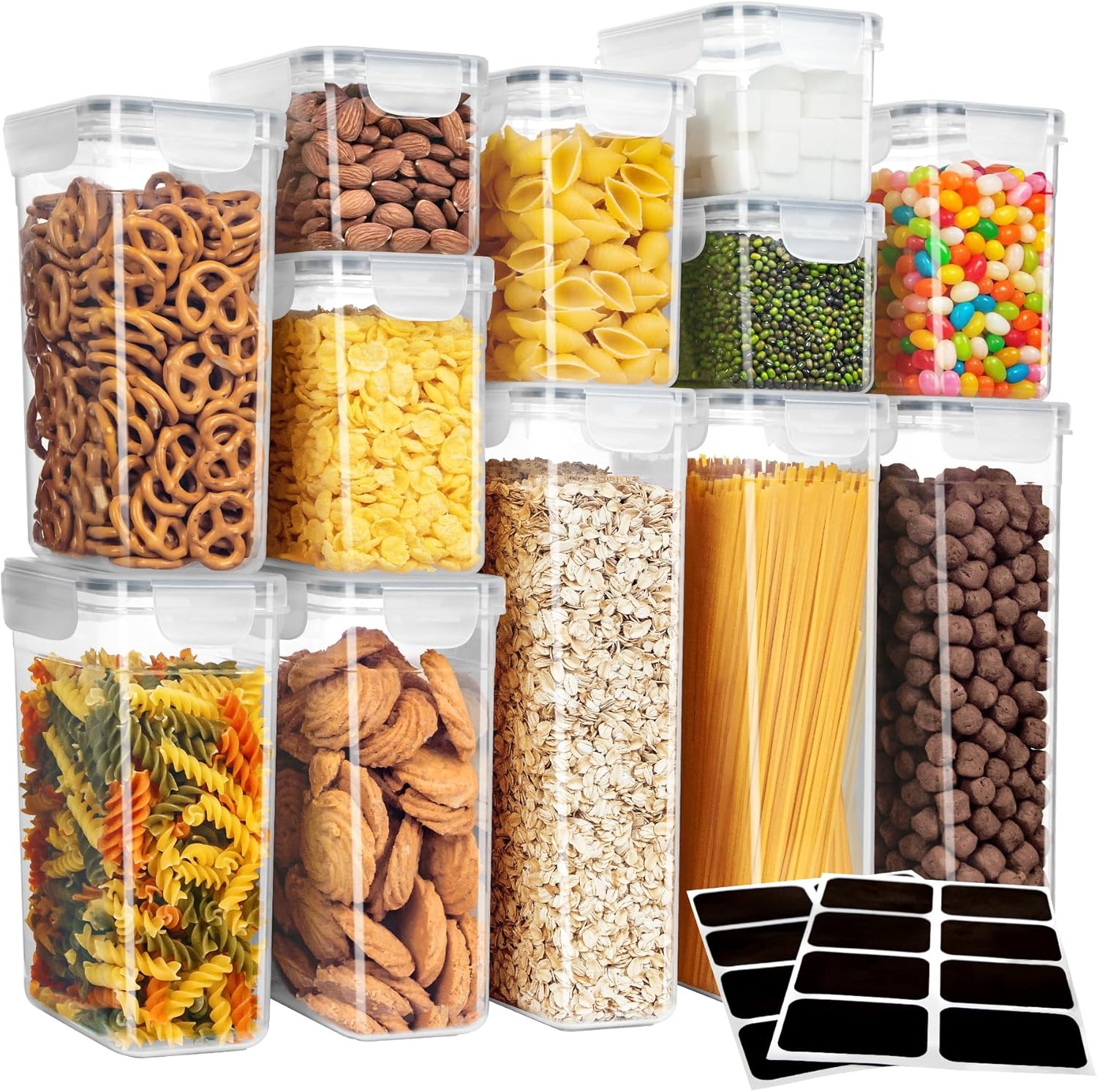 12 Pack Airtight Food Storage  - Food Storage And Container recension och pris