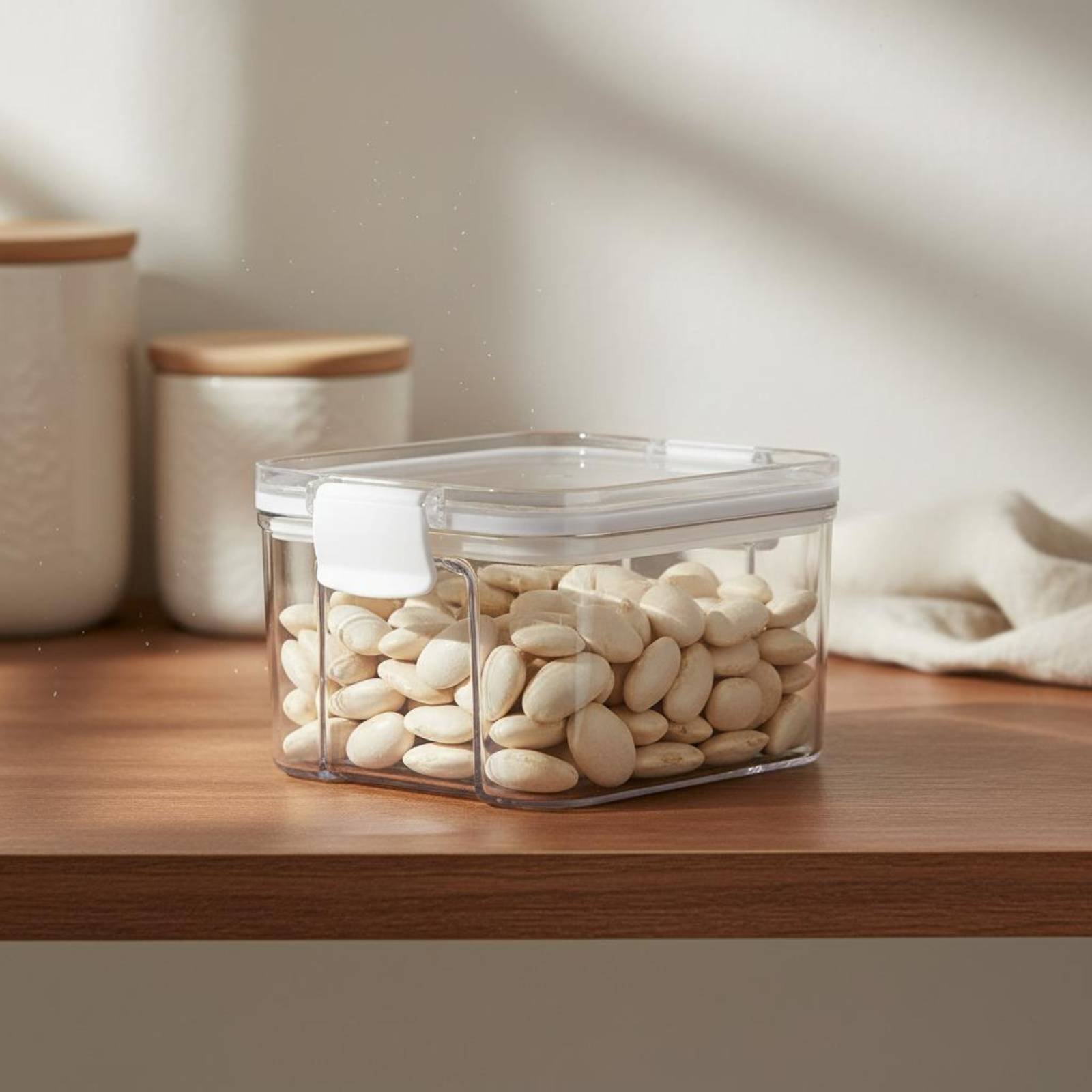 Airtight Food Storage Containe - Food Storage Jars Plastic recension och pris