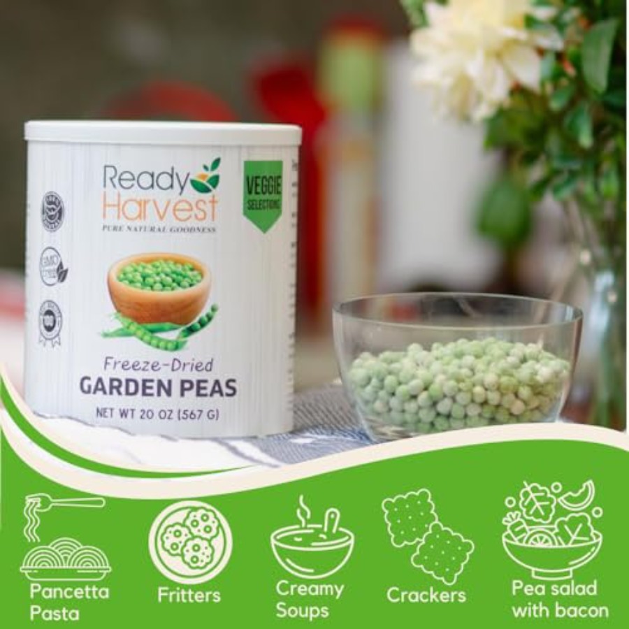 Freeze-Dried Whole Foods for E - Food Storage Year Supply recension och pris