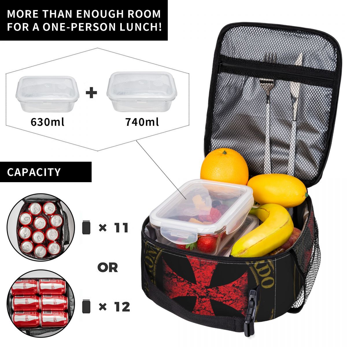 Custom Templar Knight Seal Cro - Food Storage Medieval recension och pris