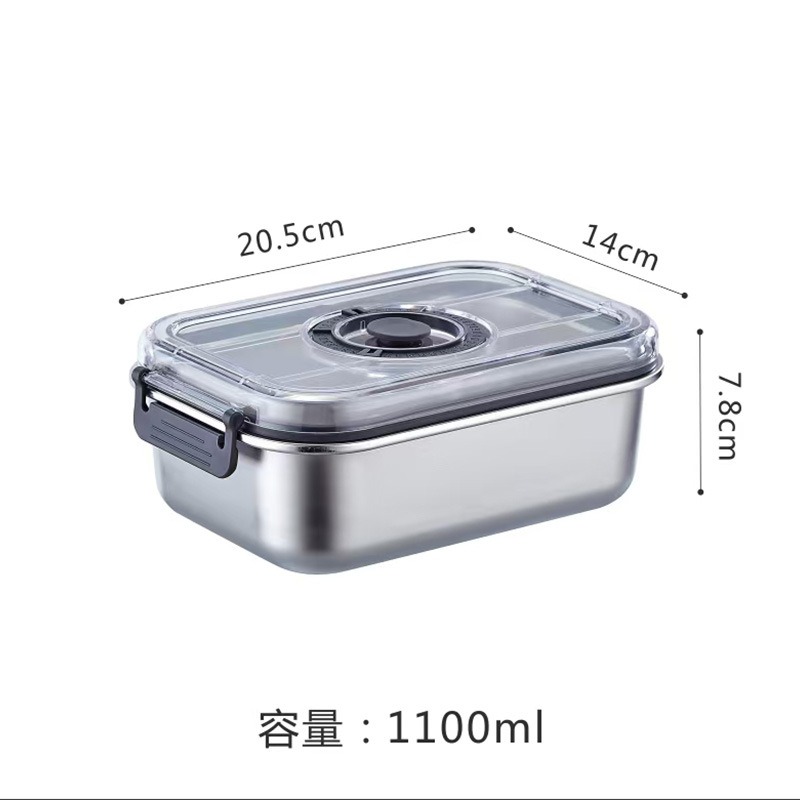 Stainless Steel Vacuum Contain - Food Storage Freezer Containers recension och pris