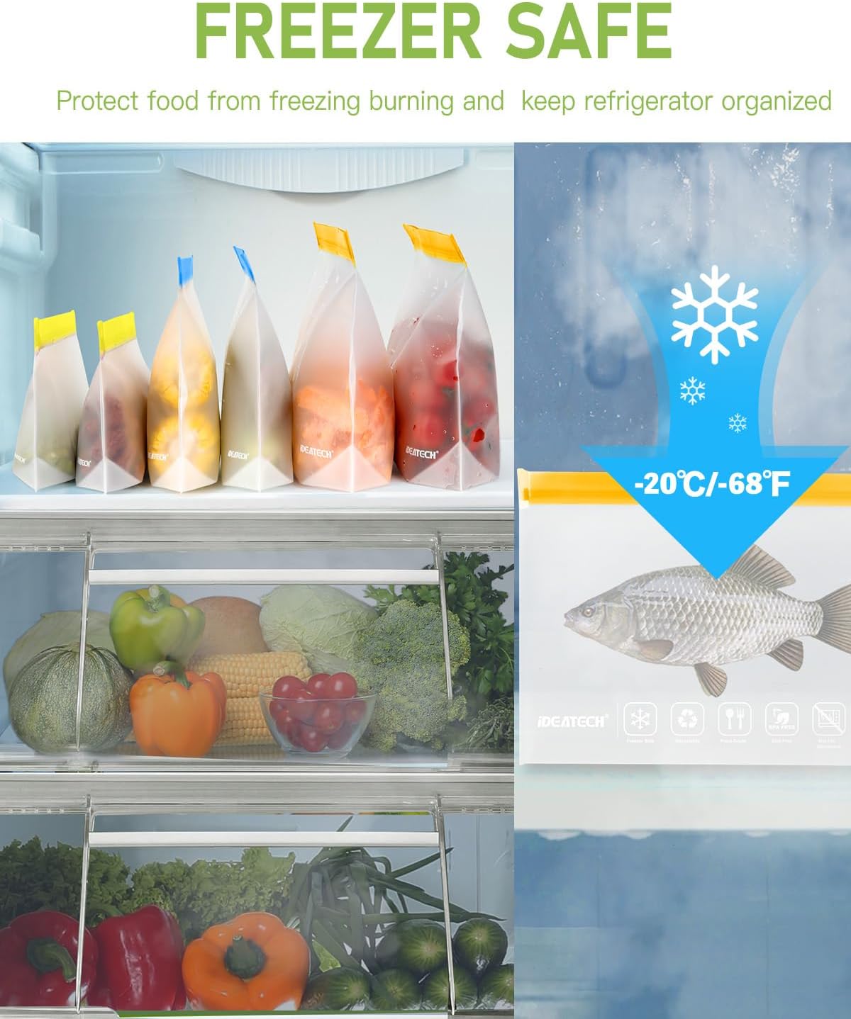 Food Storage Containers, BPA F - Food Storage Quart Containers recension och pris