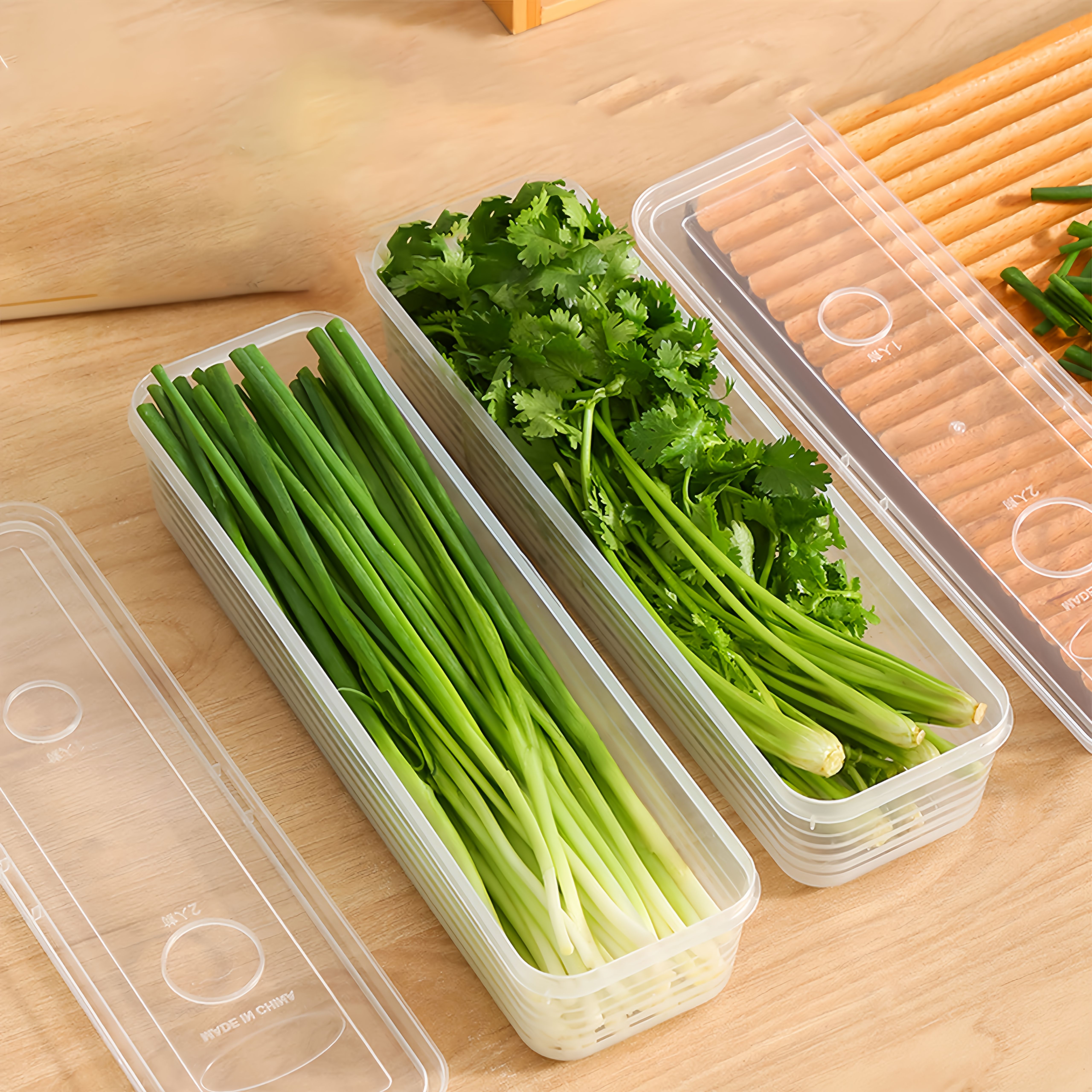 2/4/6pcs Food Vegetable Storag - Food Storage Heat recension och pris