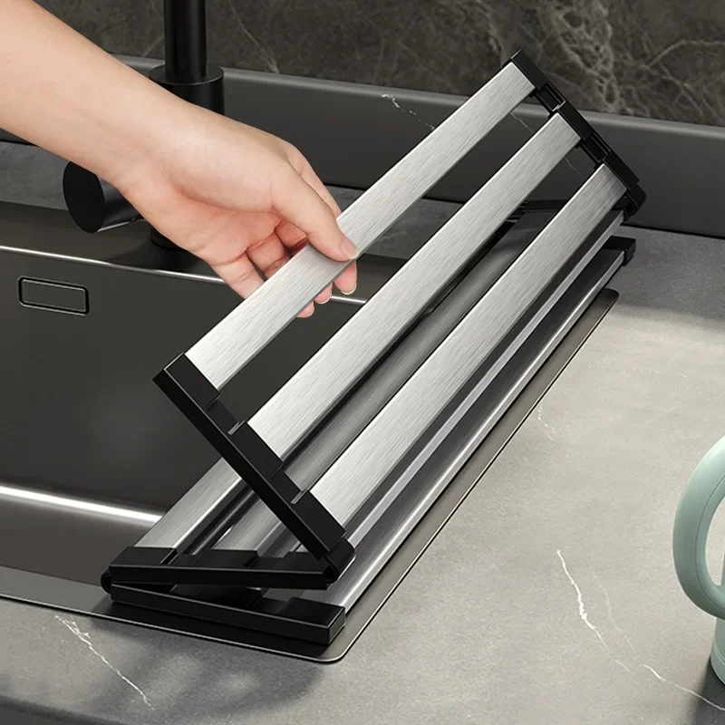 42X32 5cm Stainless Steel Sink - Food Storage Organiser recension och pris