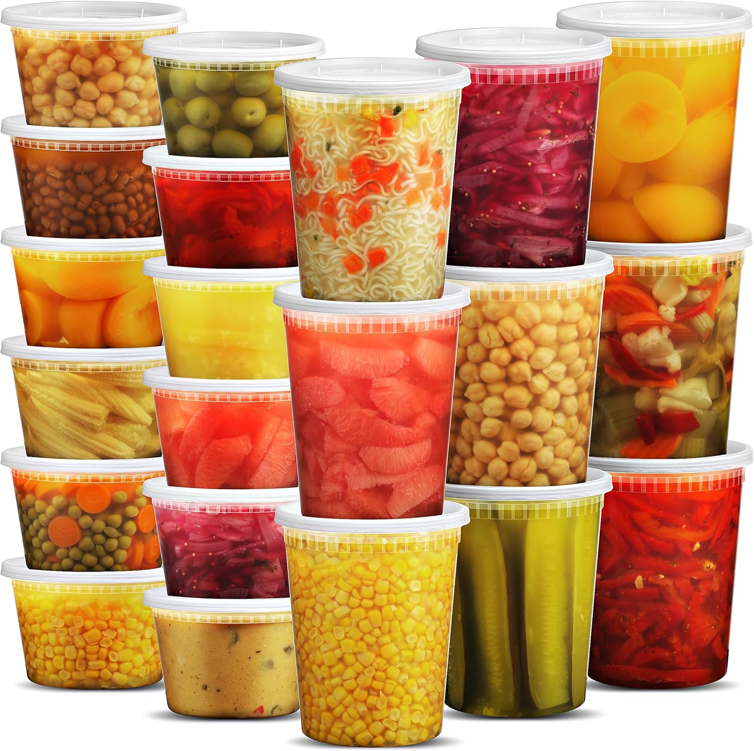Deli Food Storage Containers w - Food Storage Quart Containers recension och pris