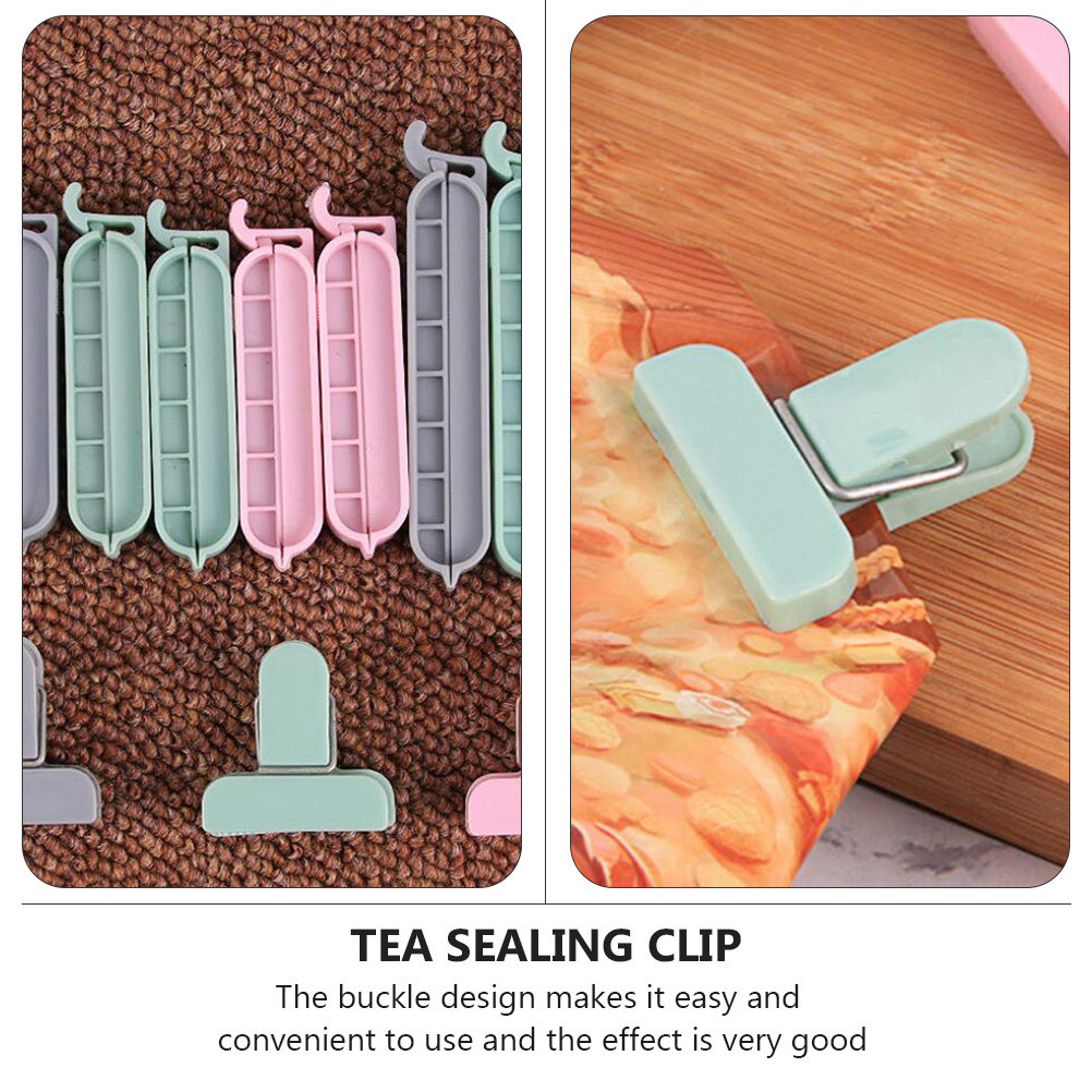 12Pcs Sealing Clip for Food St - Food Storage Bags Reusable recension och pris