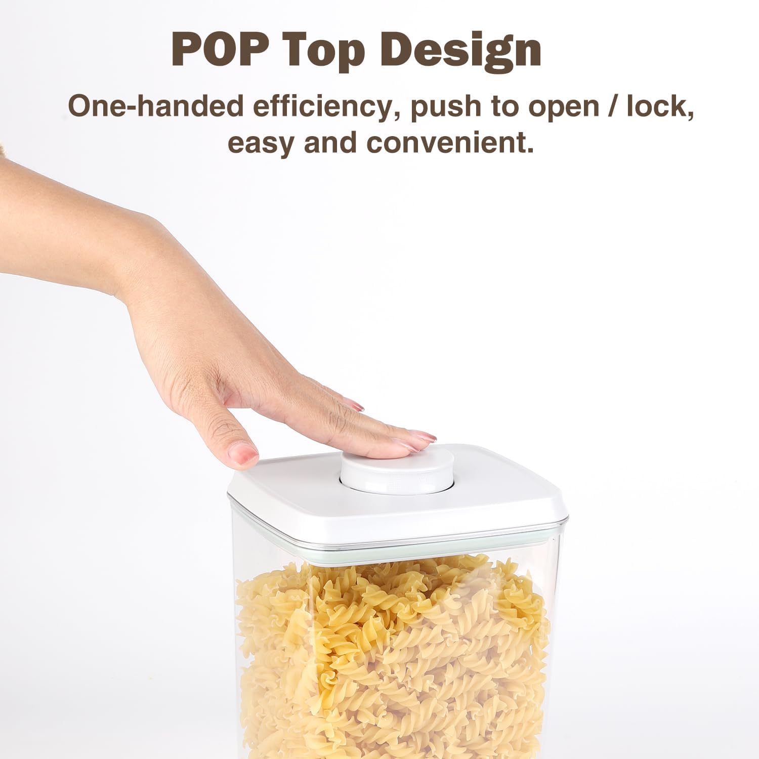 4 Pcs Large Pop Airtight Food  - Food Storage And Container recension och pris
