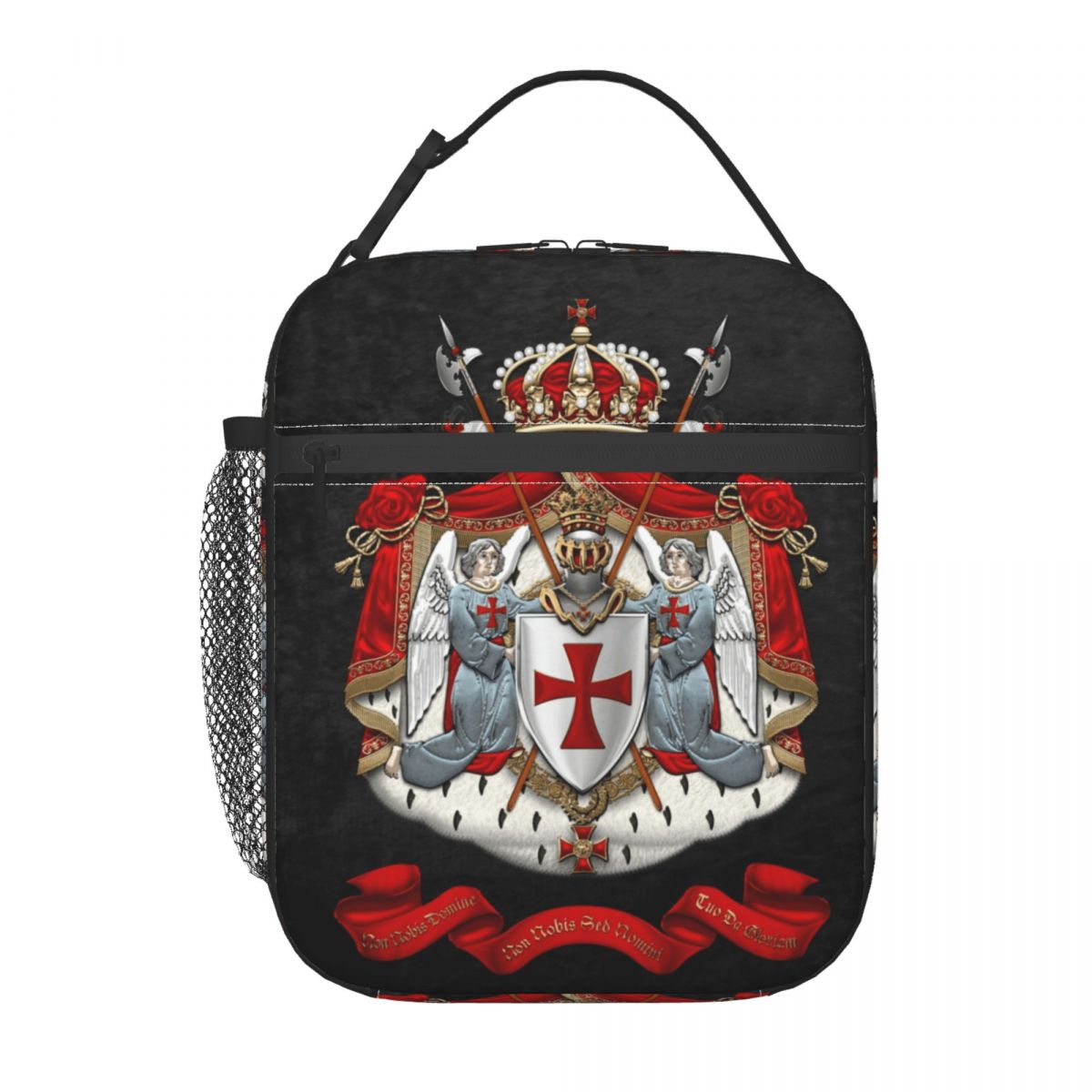 Knights Templar Coat Of Arms P - Food Storage Medieval recension och pris