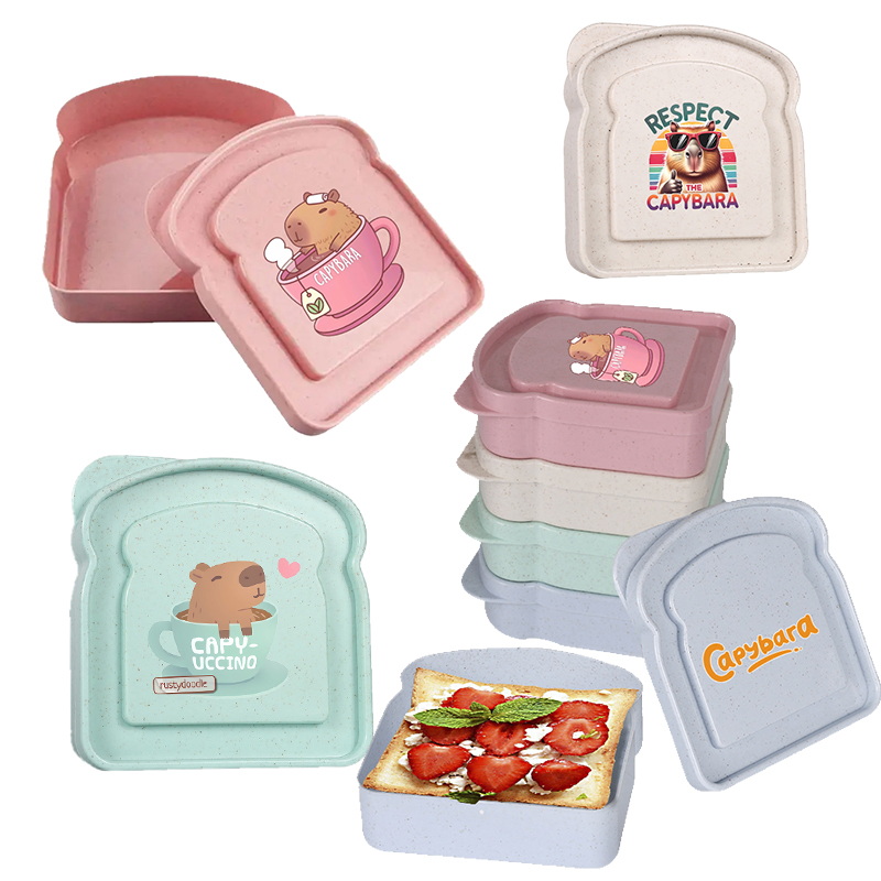 Capybara Sandwich Food Storage - Food Storage Plastic Containers With Lids recension och pris