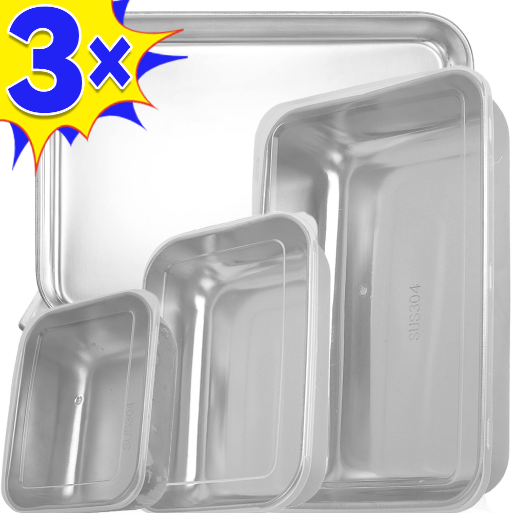 Stainless Steel Food Storage B - Food Storage Time recension och pris