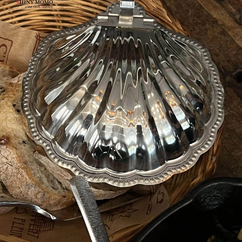 French retro stainless steel s - Food Storage Medieval recension och pris