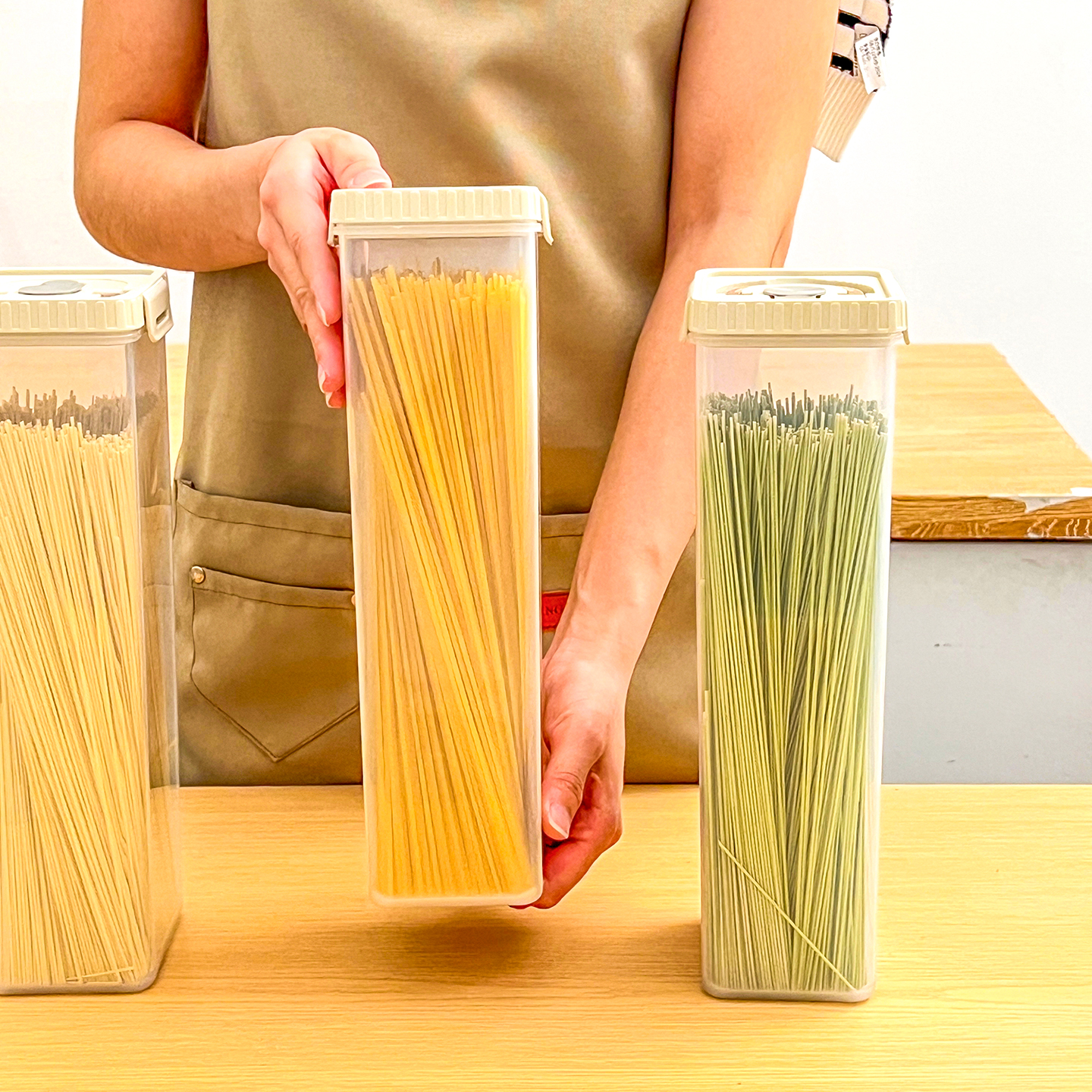 Noodles Sealed Storage Box Wit - Food Storage Heat recension och pris
