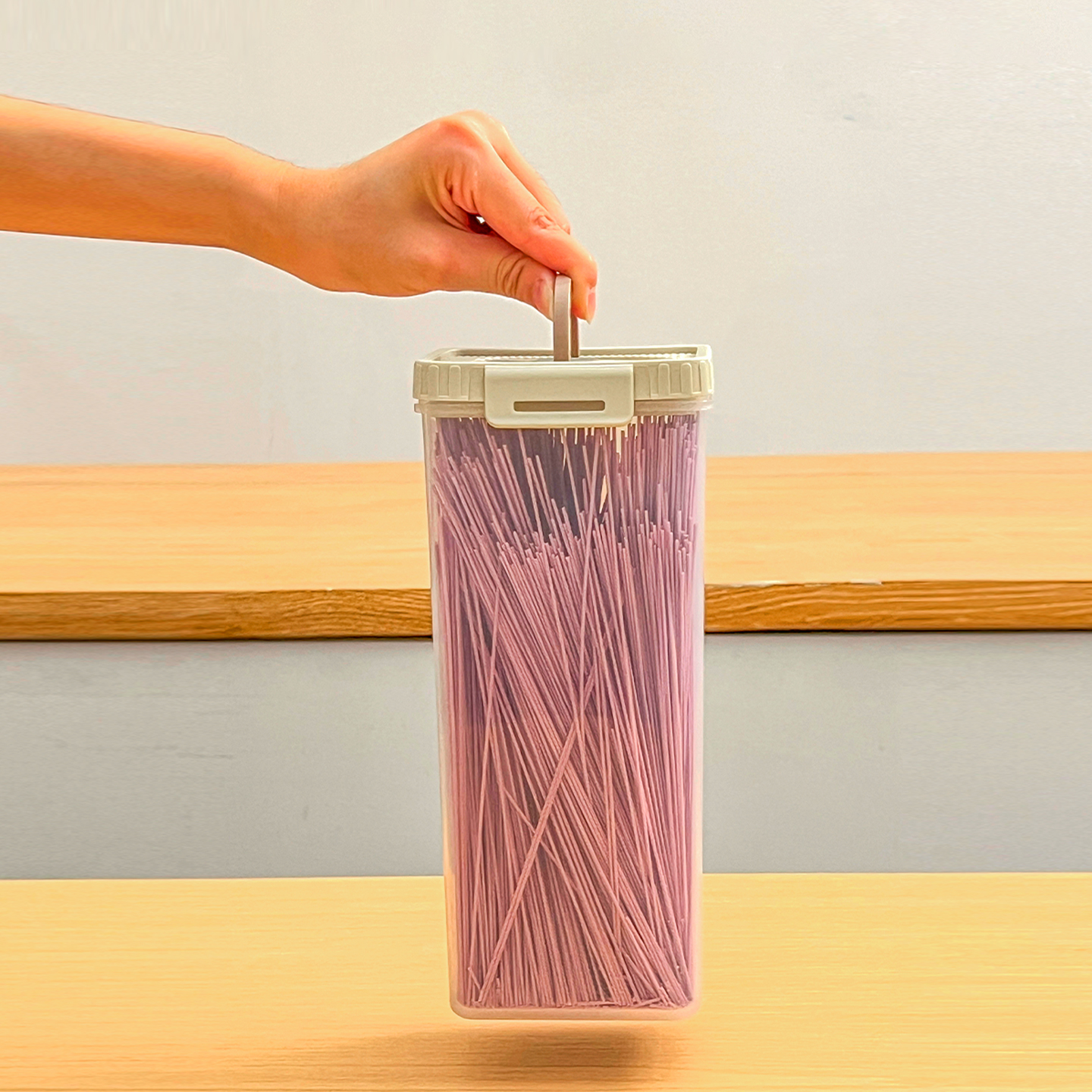 Noodles Sealed Storage Box Wit - Food Storage Heat recension och pris