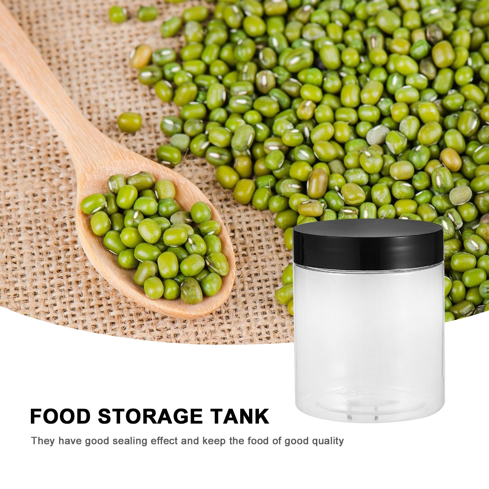 12Pcs Clear Plastic Storage Ja - Food Storage Jars Plastic recension och pris
