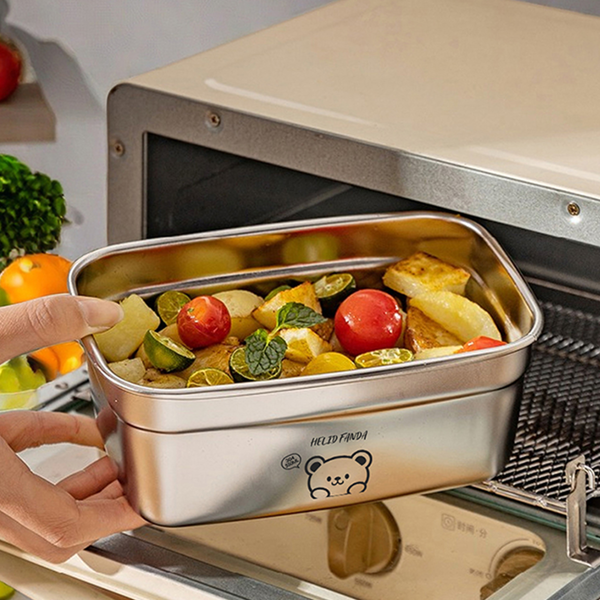 Refrigerator Sealed Preservati - Food Storage Stainless Steel Containers recension och pris
