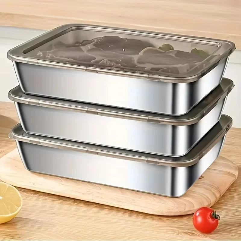 Stainless Steel Food Storage C - Food Storage Stainless Steel Containers recension och pris