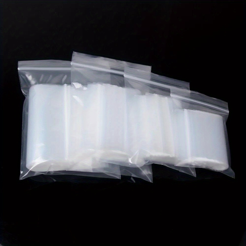 100pcs, Thick Clear Zip Lock Z - Food Storage Ziploc Bags recension och pris