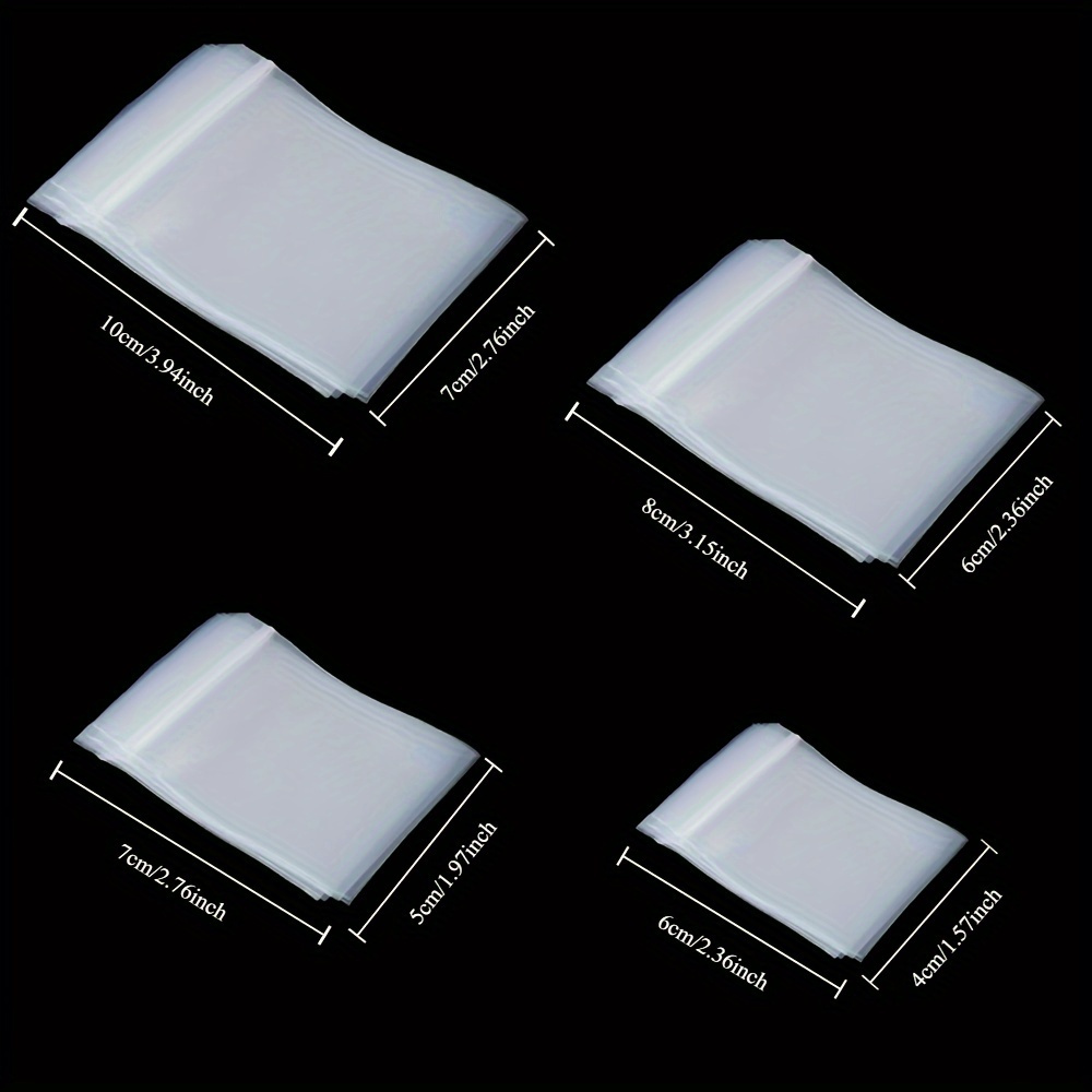 100pcs, Thick Clear Zip Lock Z - Food Storage Ziploc Bags recension och pris
