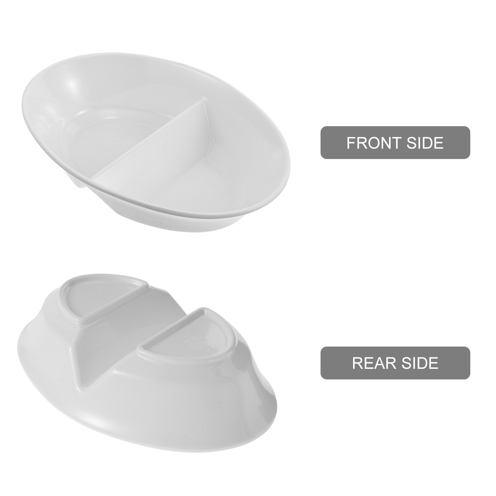 Never Soggy Compartment Bowl U - Food Storage With Compartments recension och pris