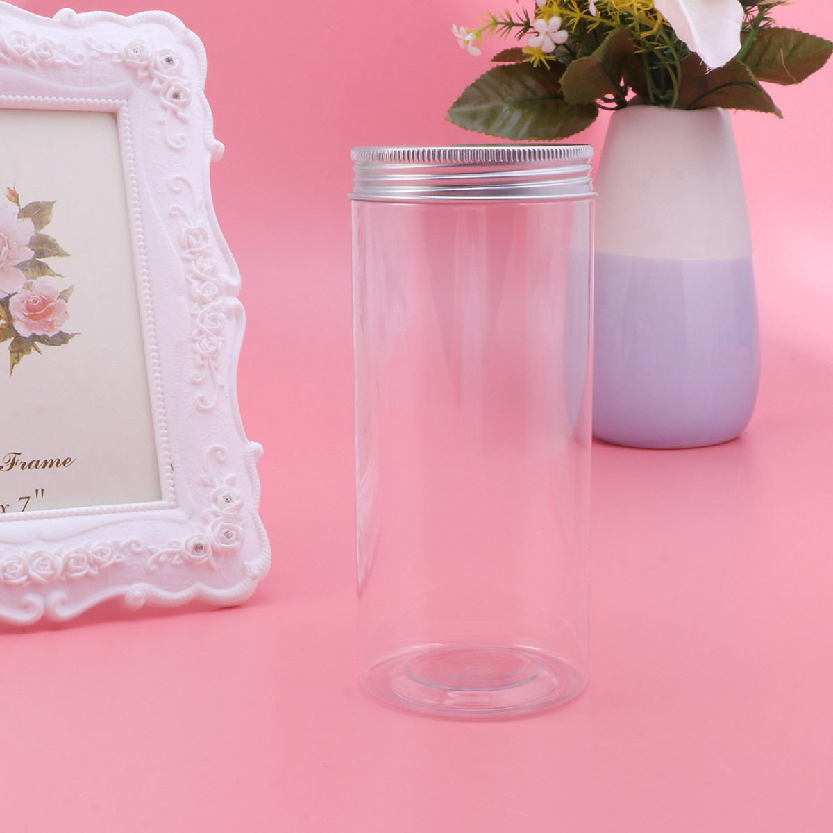 6Pcs Transparent Food Storage  - Food Storage Jars Plastic recension och pris