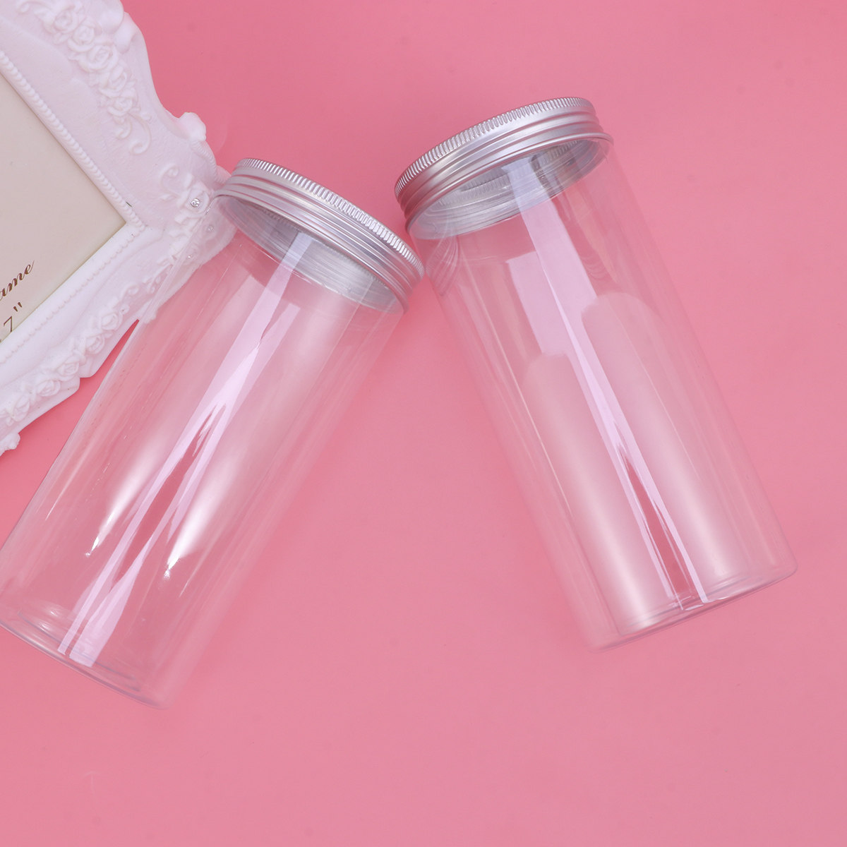 6Pcs Transparent Food Storage  - Food Storage Jars Plastic recension och pris