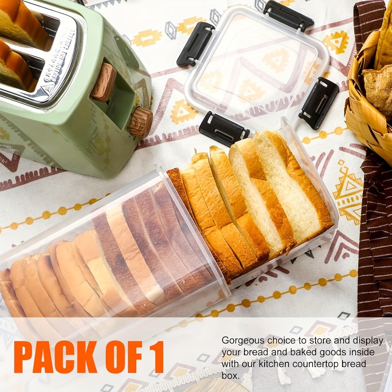 Sealed Bread Box with Lid Inne - Food Storage With Compartments recension och pris