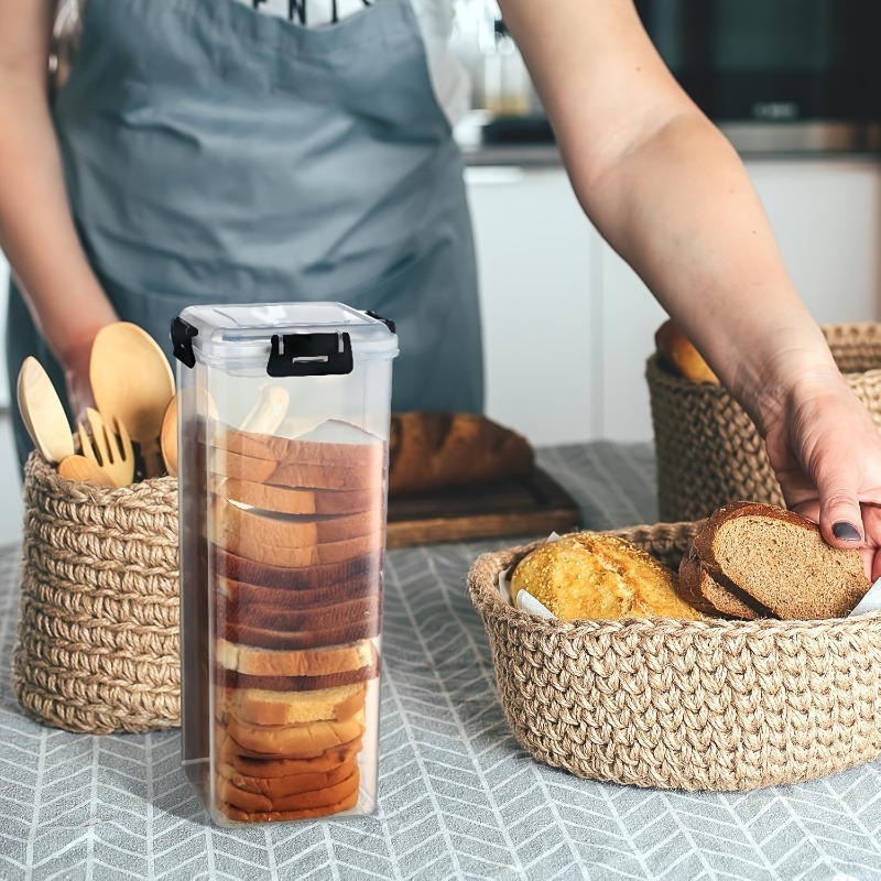 Sealed Bread Box with Lid Inne - Food Storage With Compartments recension och pris