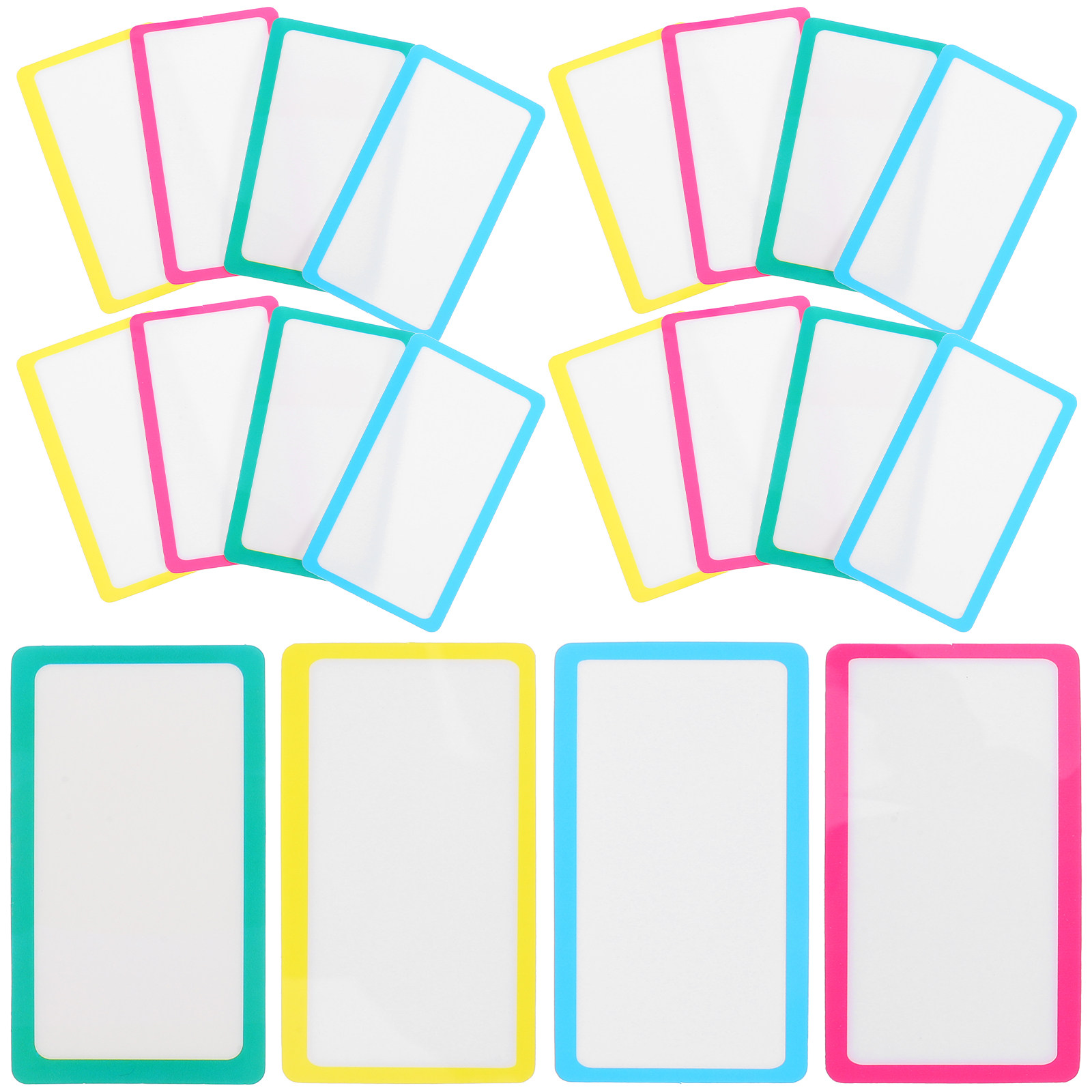 20Pcs Reusable Dry Erase Label - Food Storage Jar Labels recension och pris