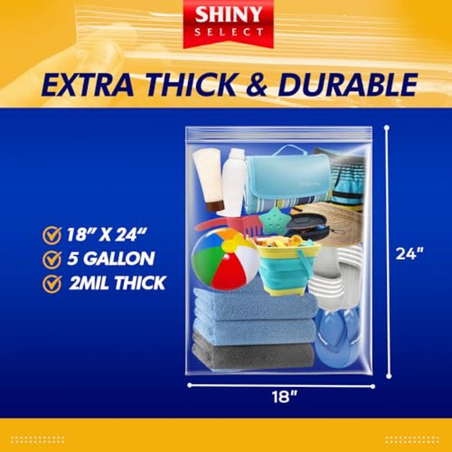 5 Gallon X-Large Storage Bags  - Lock And Lock Food Storage recension och pris
