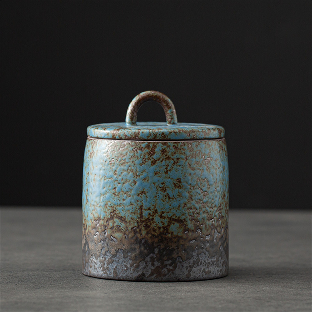 Ceramic Tea Caddy Sealed Jar S - Food Storage Organiser recension och pris