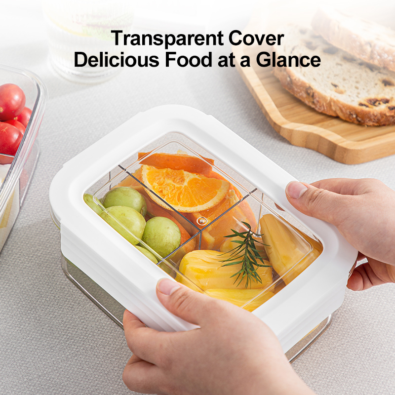 Salad Lunch Box Portable Visib - Food Storage With Compartments recension och pris