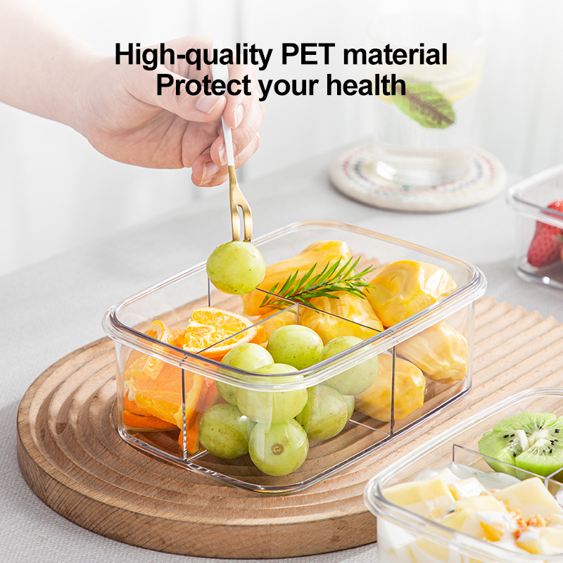 Salad Lunch Box Portable Visib - Food Storage With Compartments recension och pris