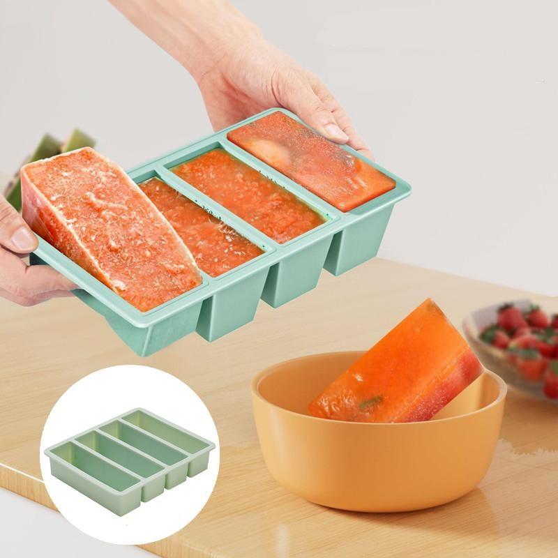 Extra Large Silicone Food Tray - Food Storage Time recension och pris