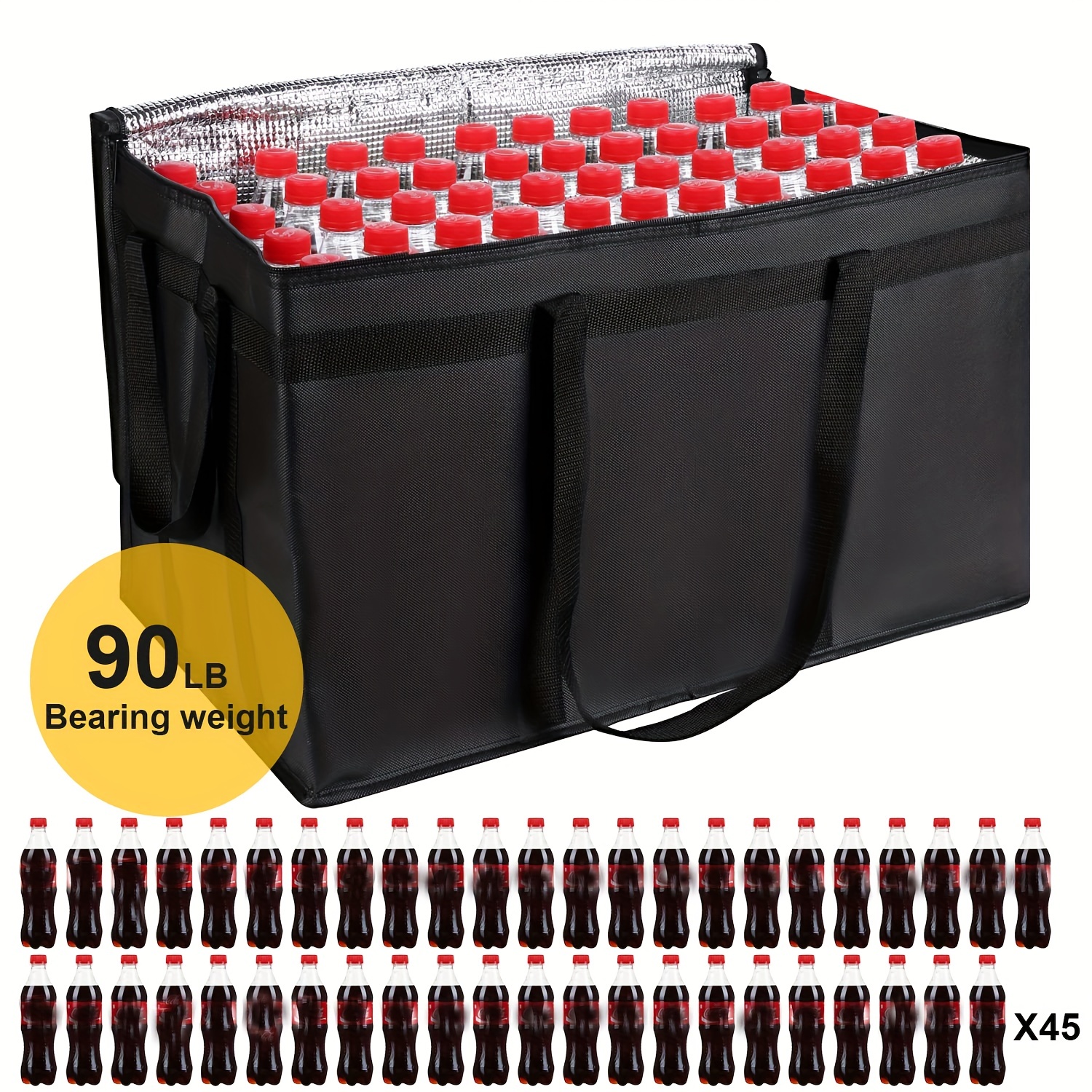 1pc Large XXXL Reusable Foldab - Food Storage Bags Reusable recension och pris