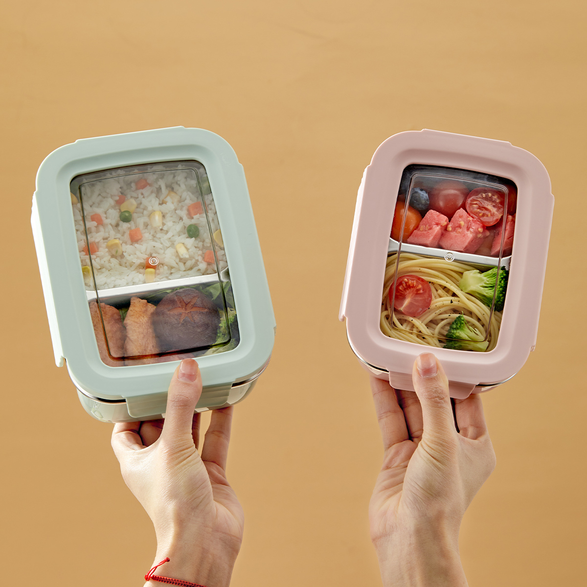 Microwave 304 Stainless Steel  - Food Storage With Compartments recension och pris