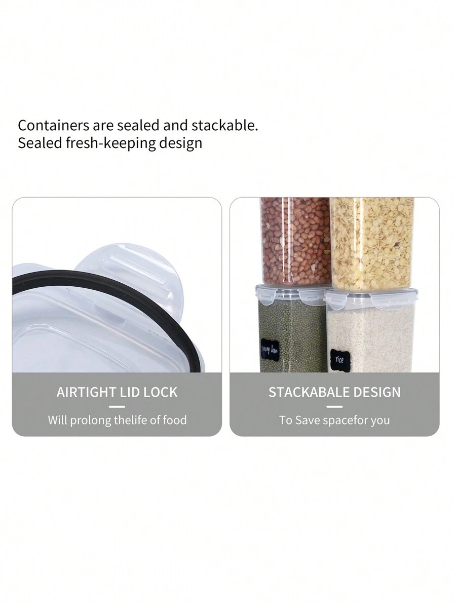 1/3/5/7pcs Food Storage Jars R - Food Storage Jar Labels recension och pris